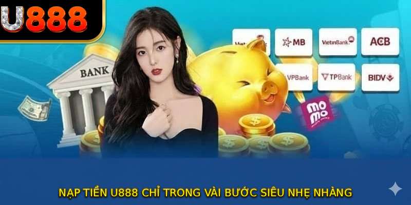 Nạp tiền U888 chỉ trong vài bước siêu nhẹ nhàng